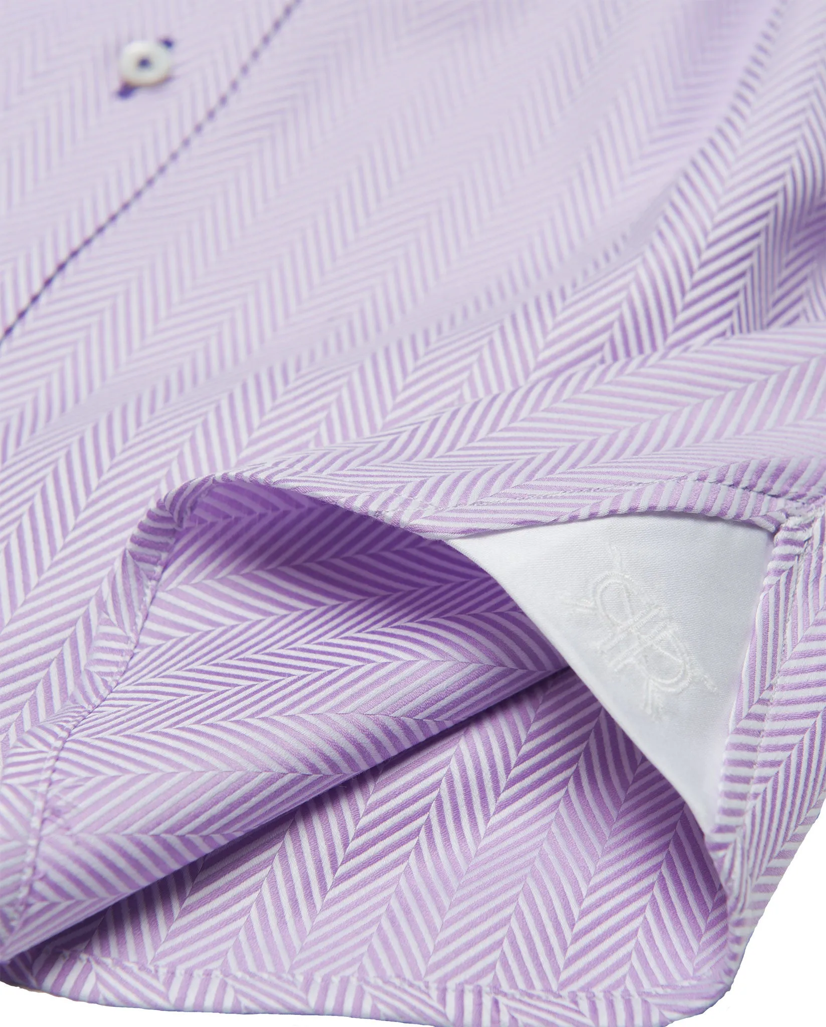 Tailored - Lavender Herringbone