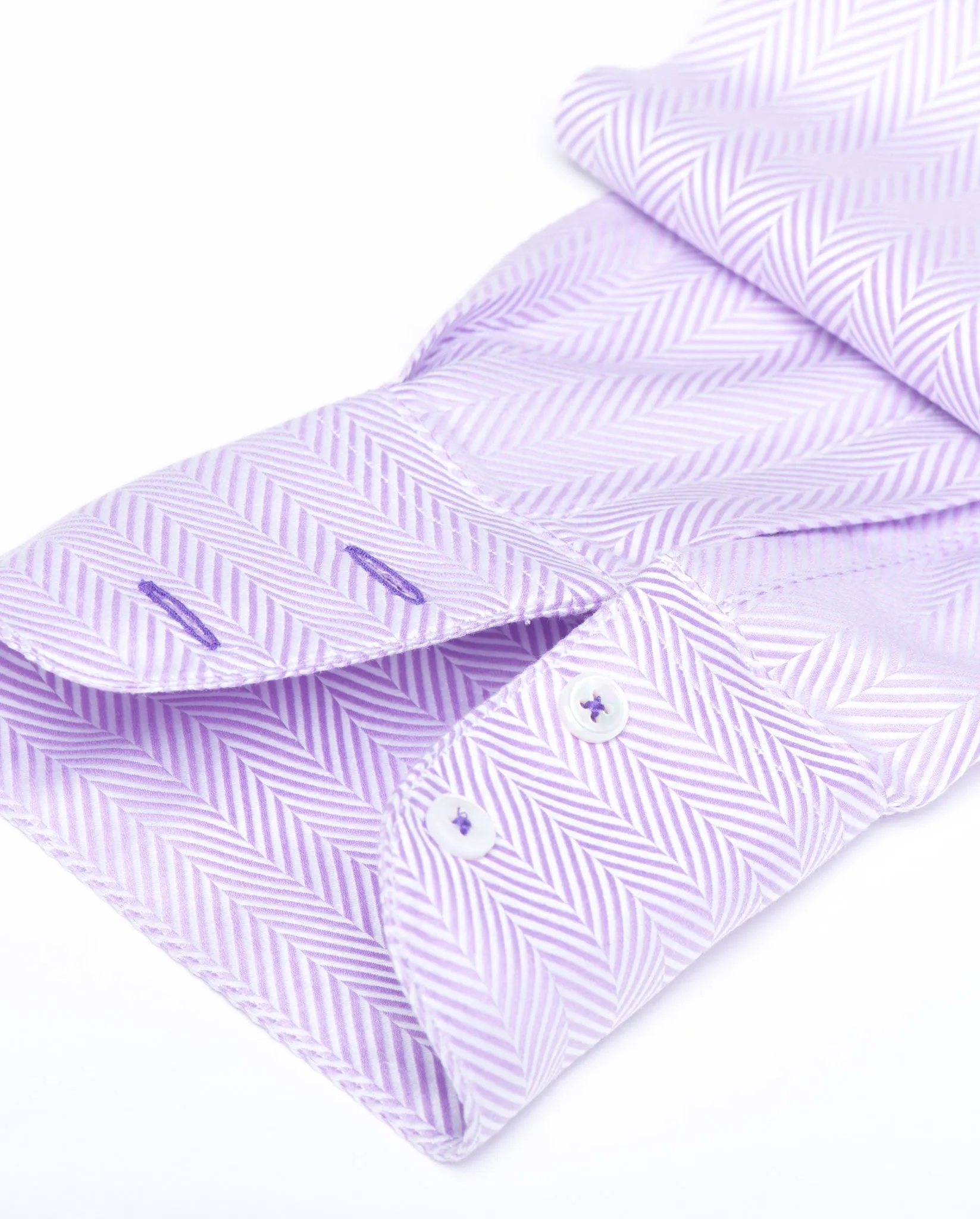 Tailored - Lavender Herringbone