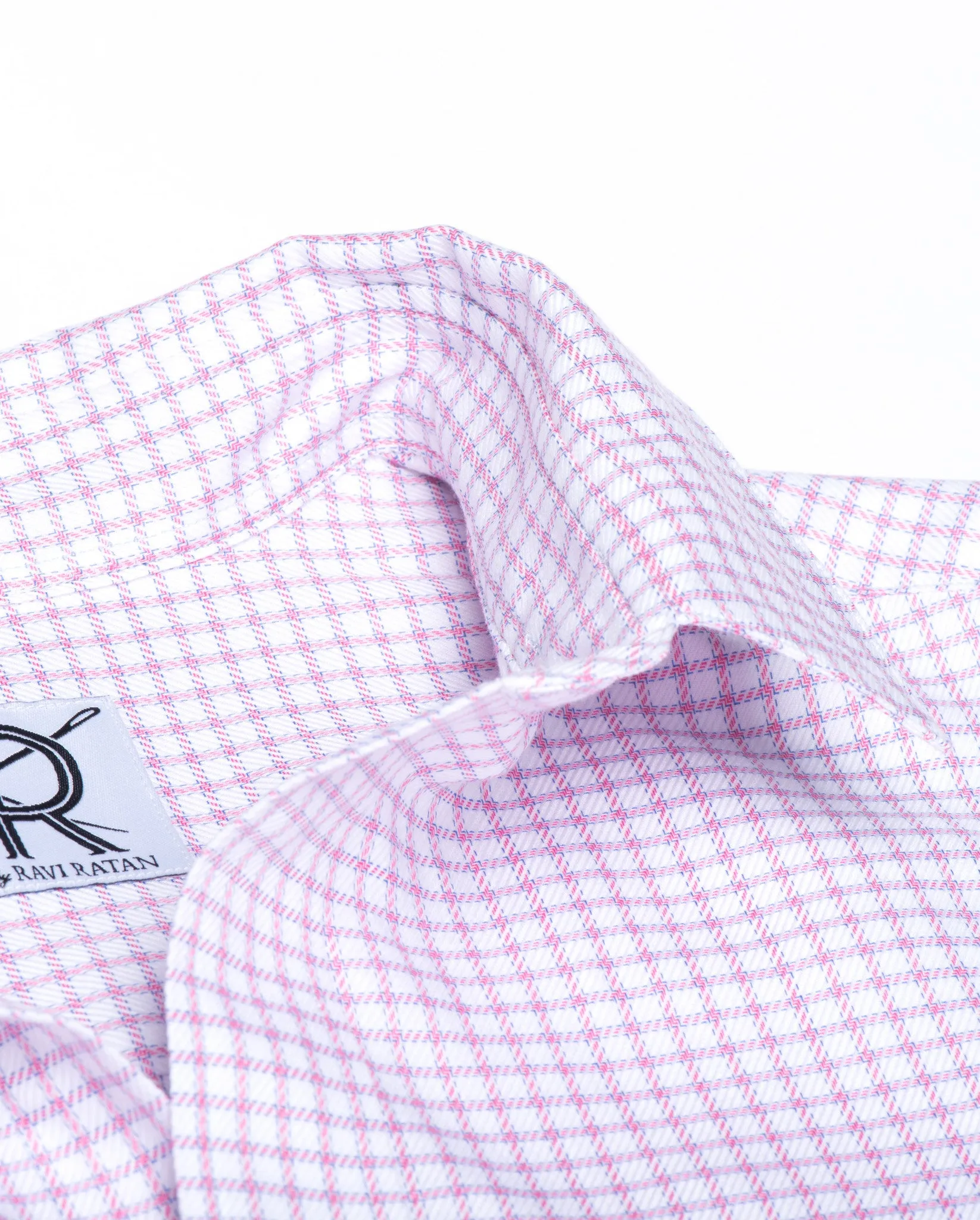 Tailored - Pink with Blue Check