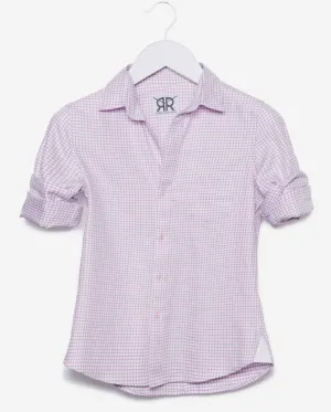 Tailored - Pink with Blue Check