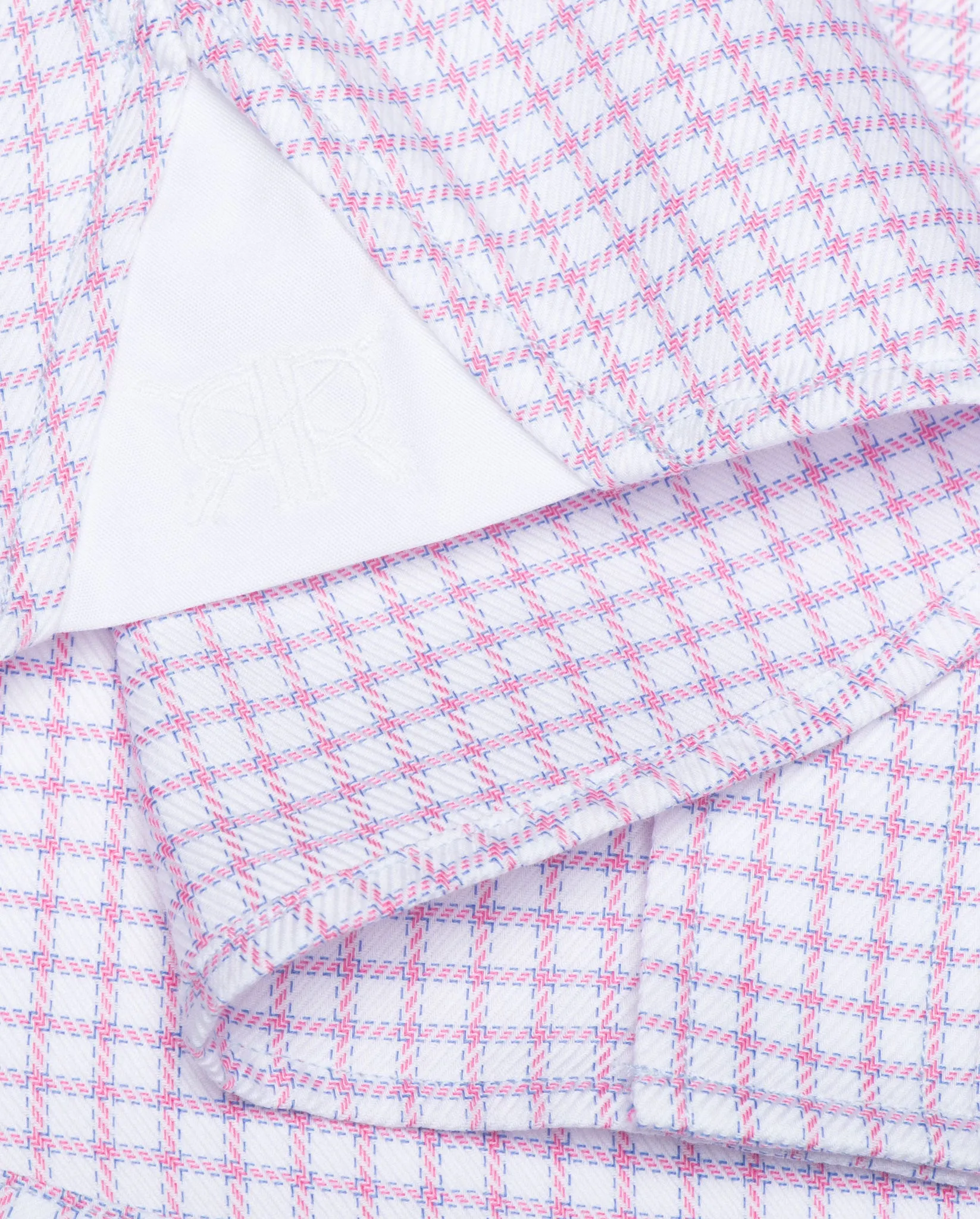 Tailored - Pink with Blue Check