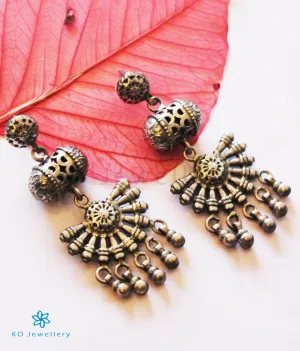 The Sarayu Silver Antique Earrings
