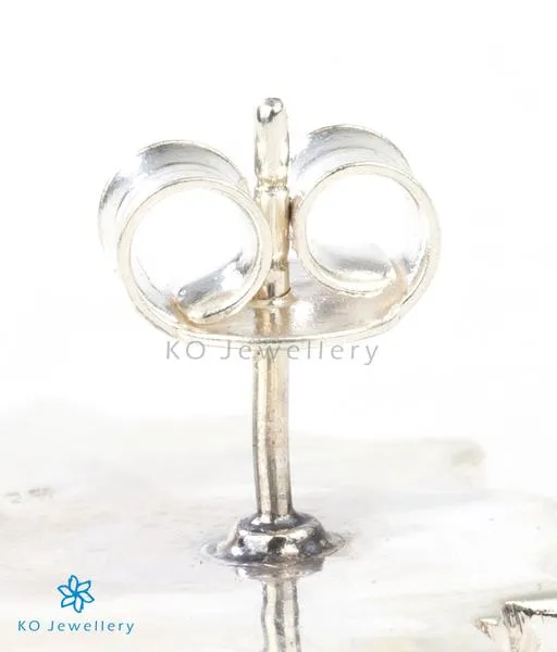 The Sarayu Silver Antique Earrings