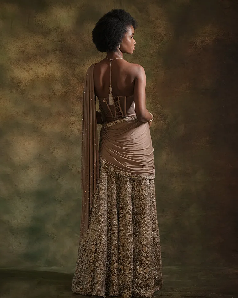 The Spree Embroidered Lehenga