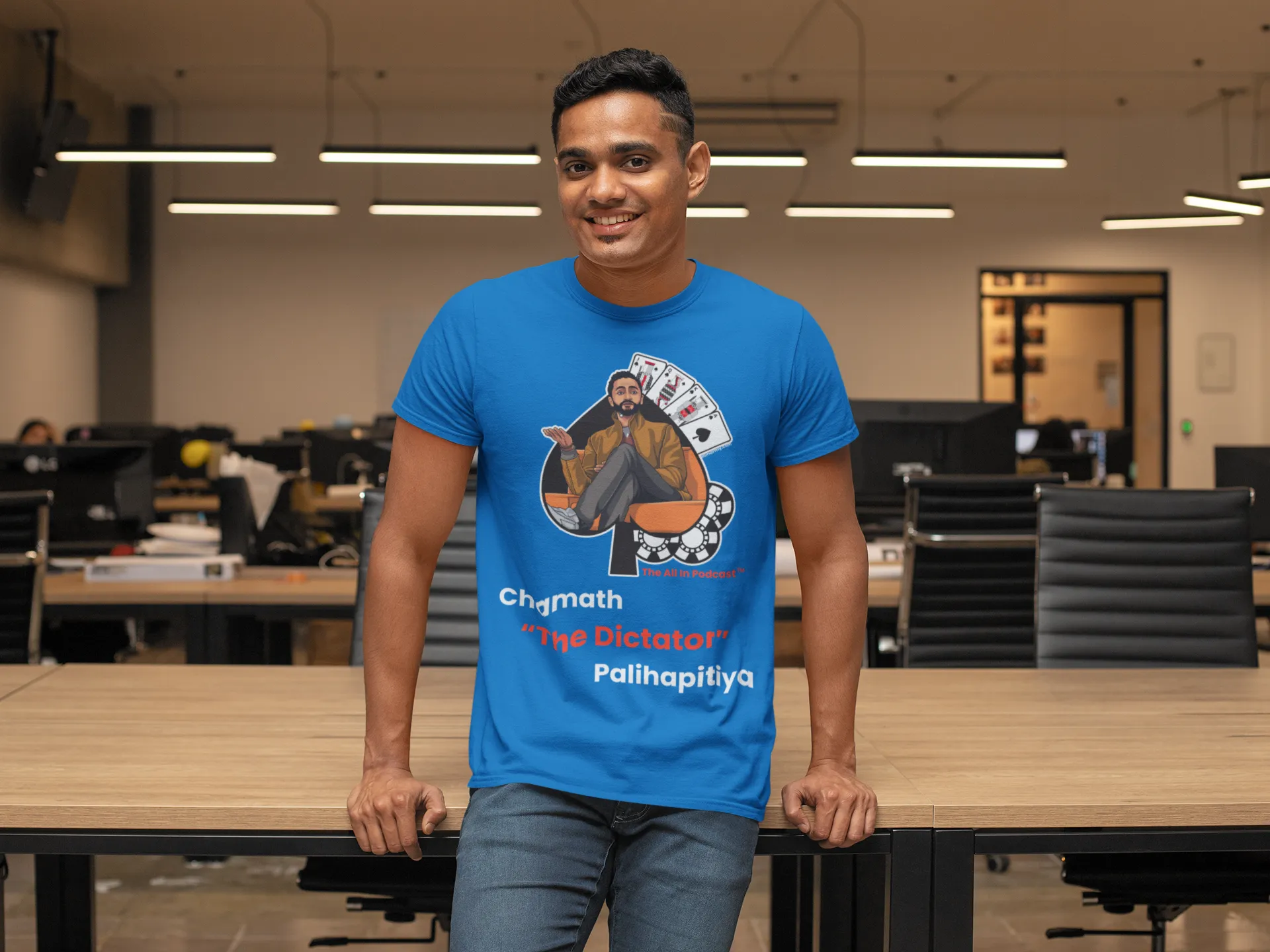 The Suits: Chamath Palihapitiya - Short sleeve t-shirt