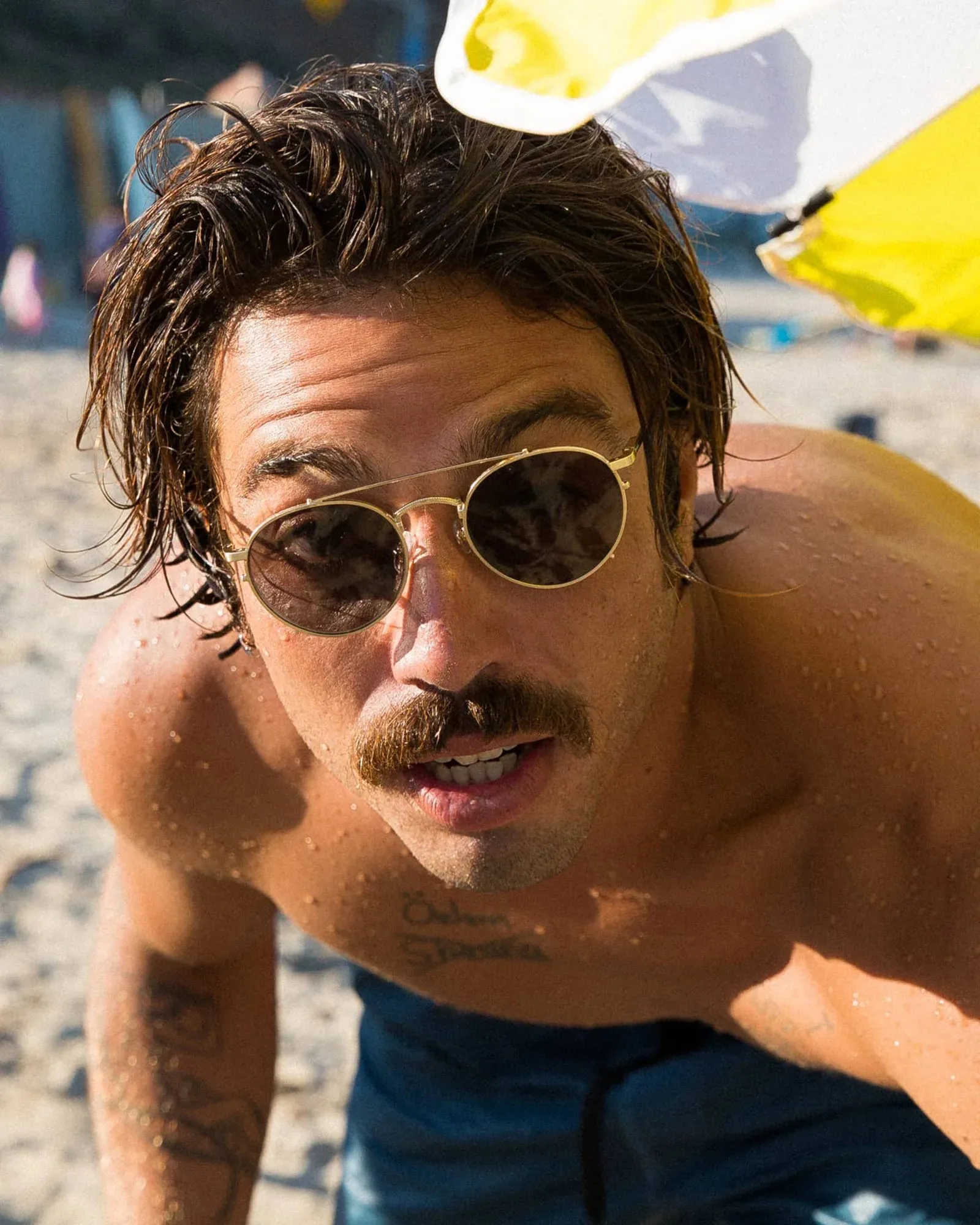 The Tuff Safari in Brushed Gold *Polarized* | Crap Eyewear