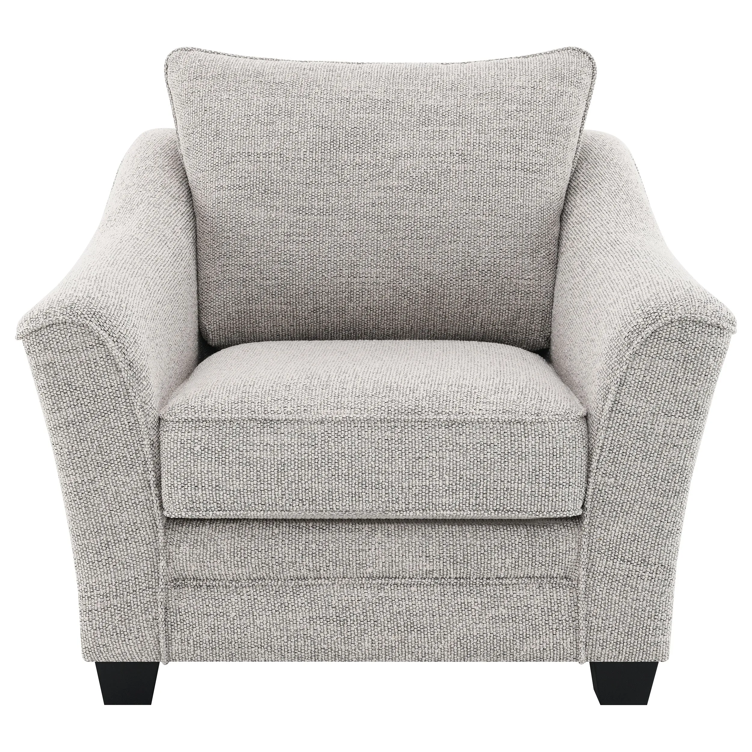 Tomkins 3-piece Boucle Upholstered Sofa Set Light Grey