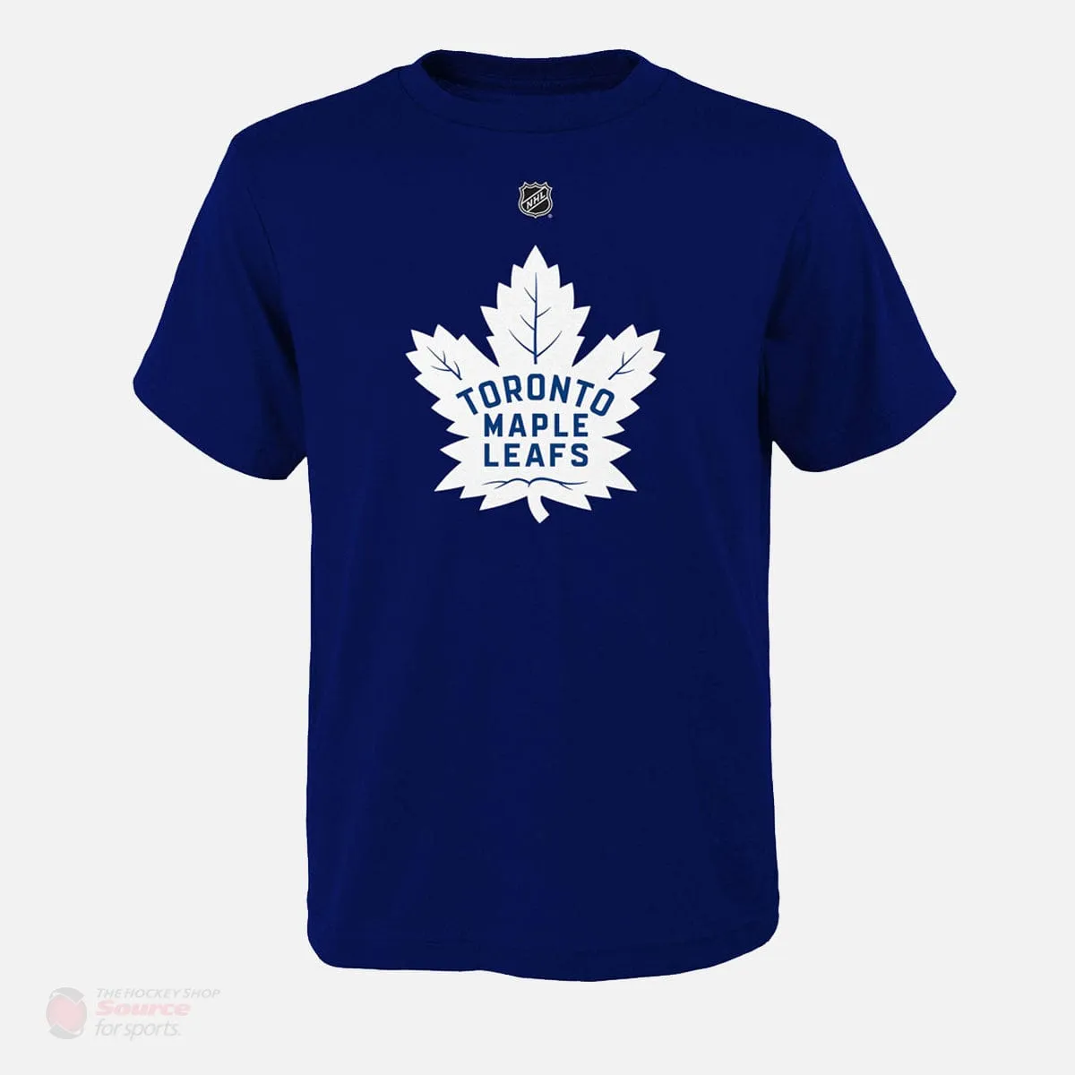 Toronto Maple Leafs Outer Stuff Name & Number Youth Shirt - Auston Matthews