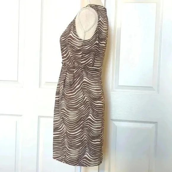 Tory Burch Silk Zebra Print Dress