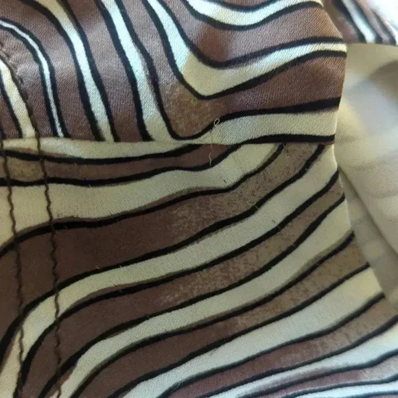 Tory Burch Silk Zebra Print Dress