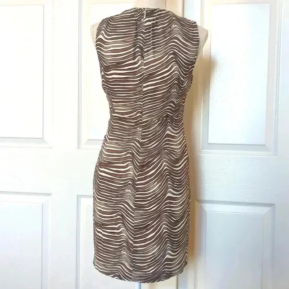 Tory Burch Silk Zebra Print Dress