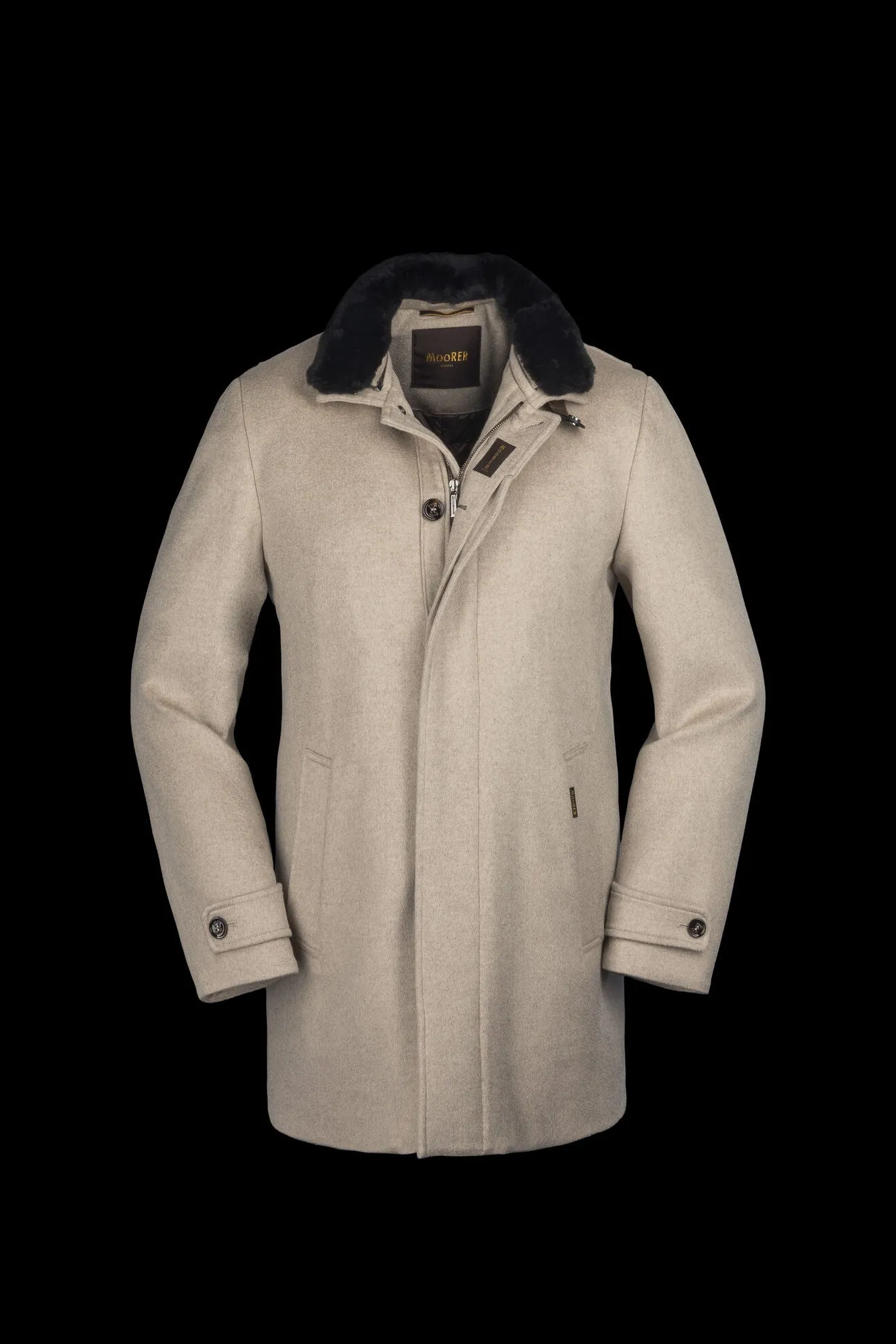 Trivor Baby Cashmere, Down, & Mink Car Coat