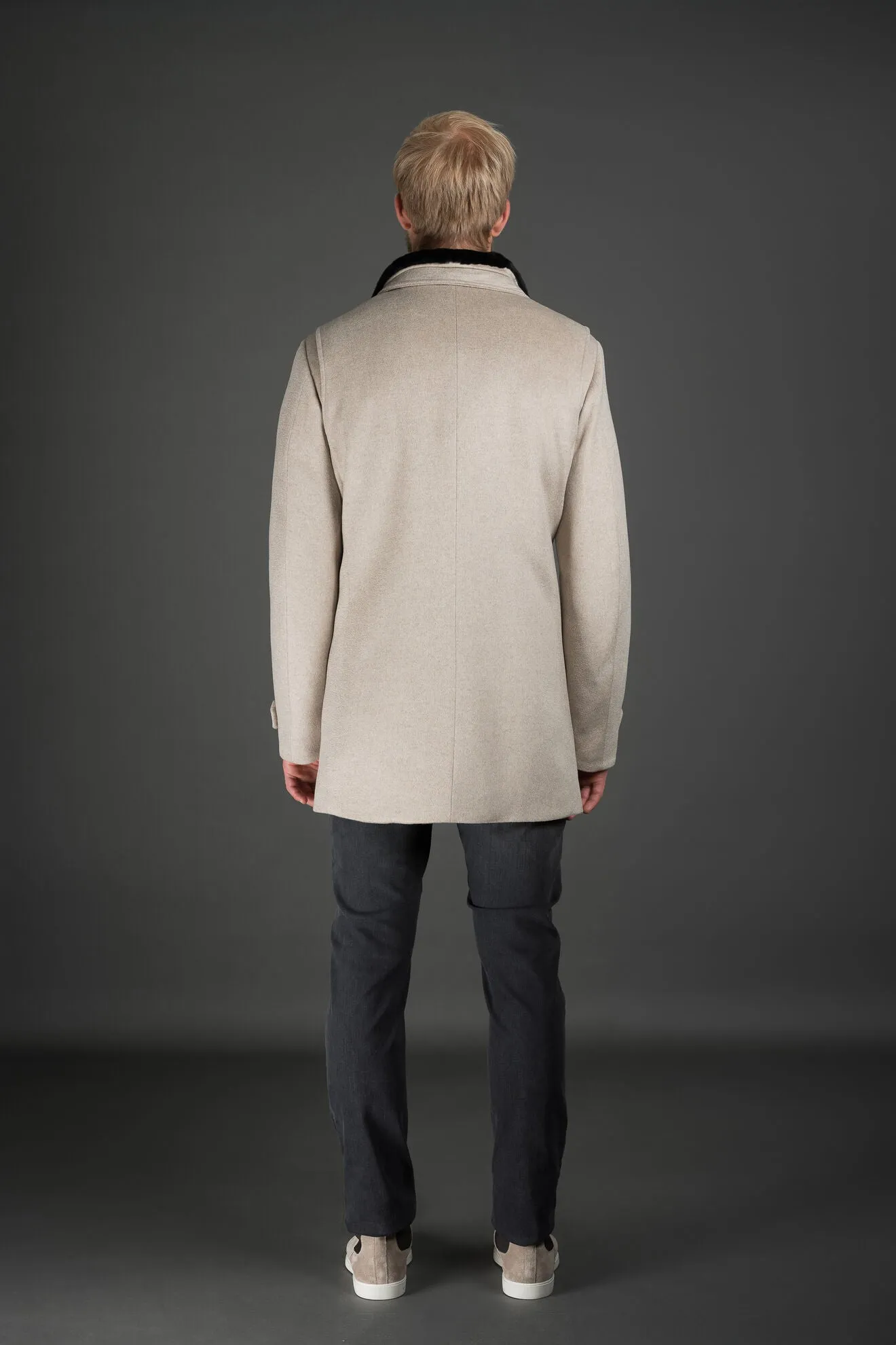 Trivor Baby Cashmere, Down, & Mink Car Coat