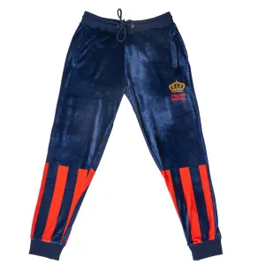 TROOP Crown Royal Velour Pants 2.0 Navy/Red