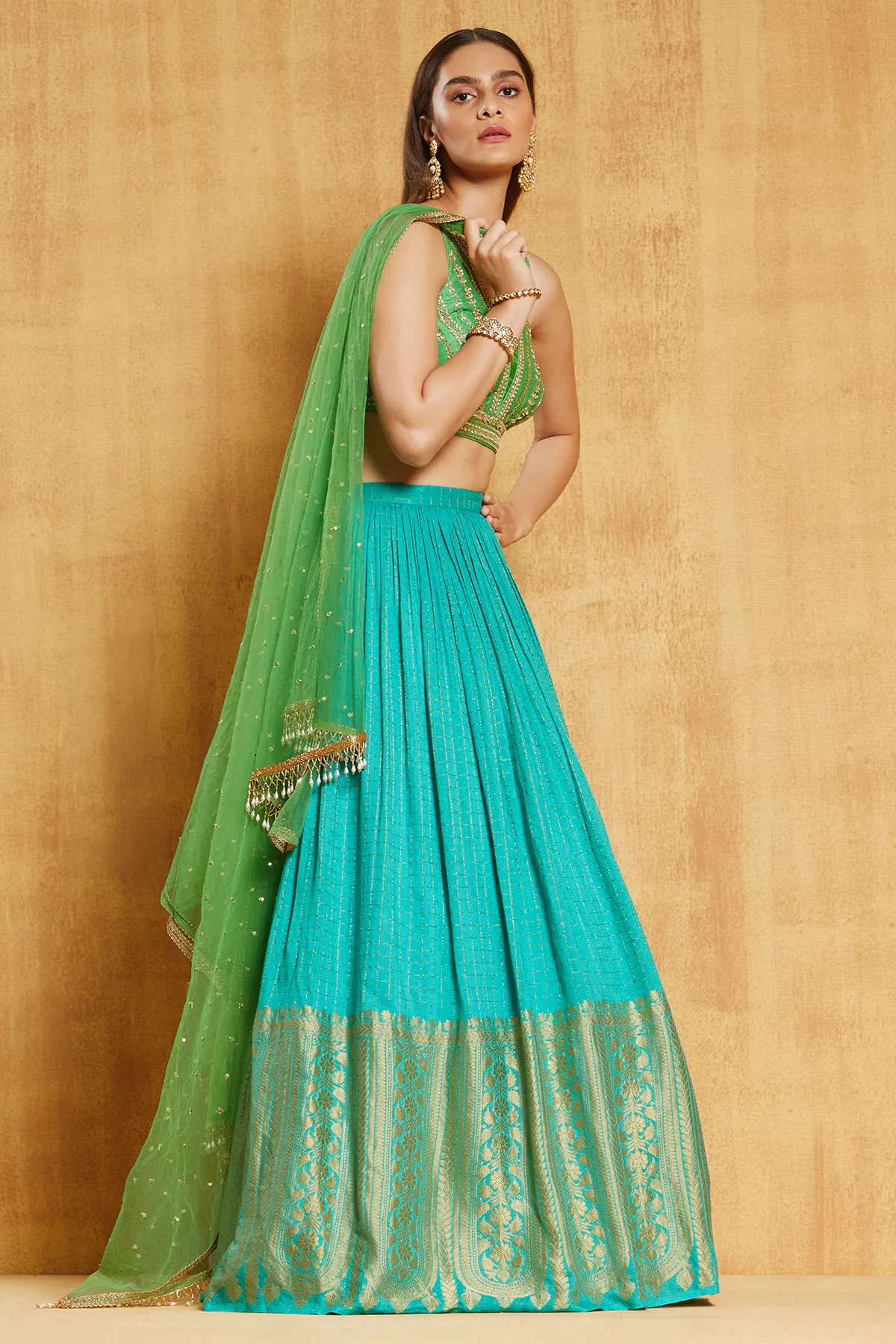 TURQUOISE JAMEVAR