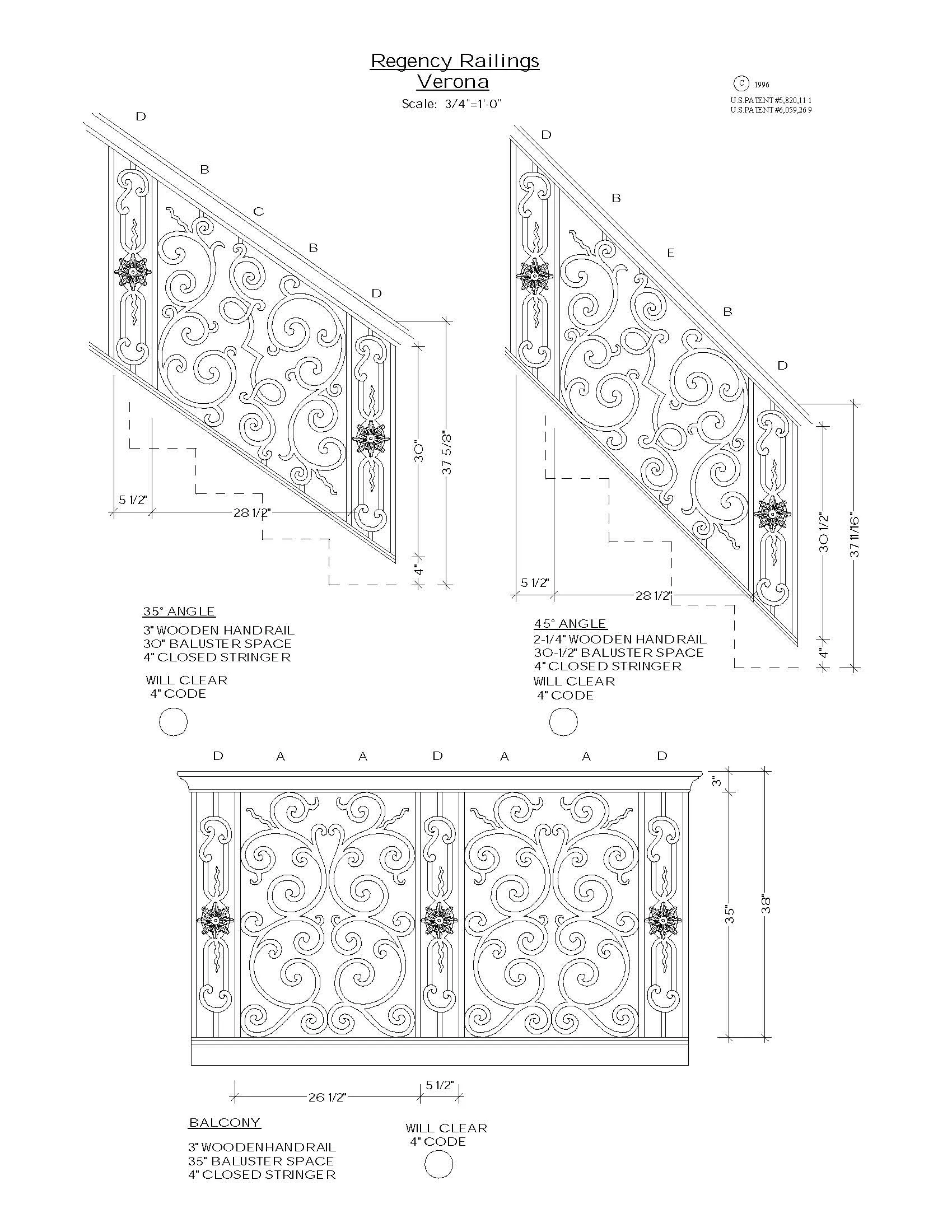 Verona Series - B1 Straight Pitch Panel