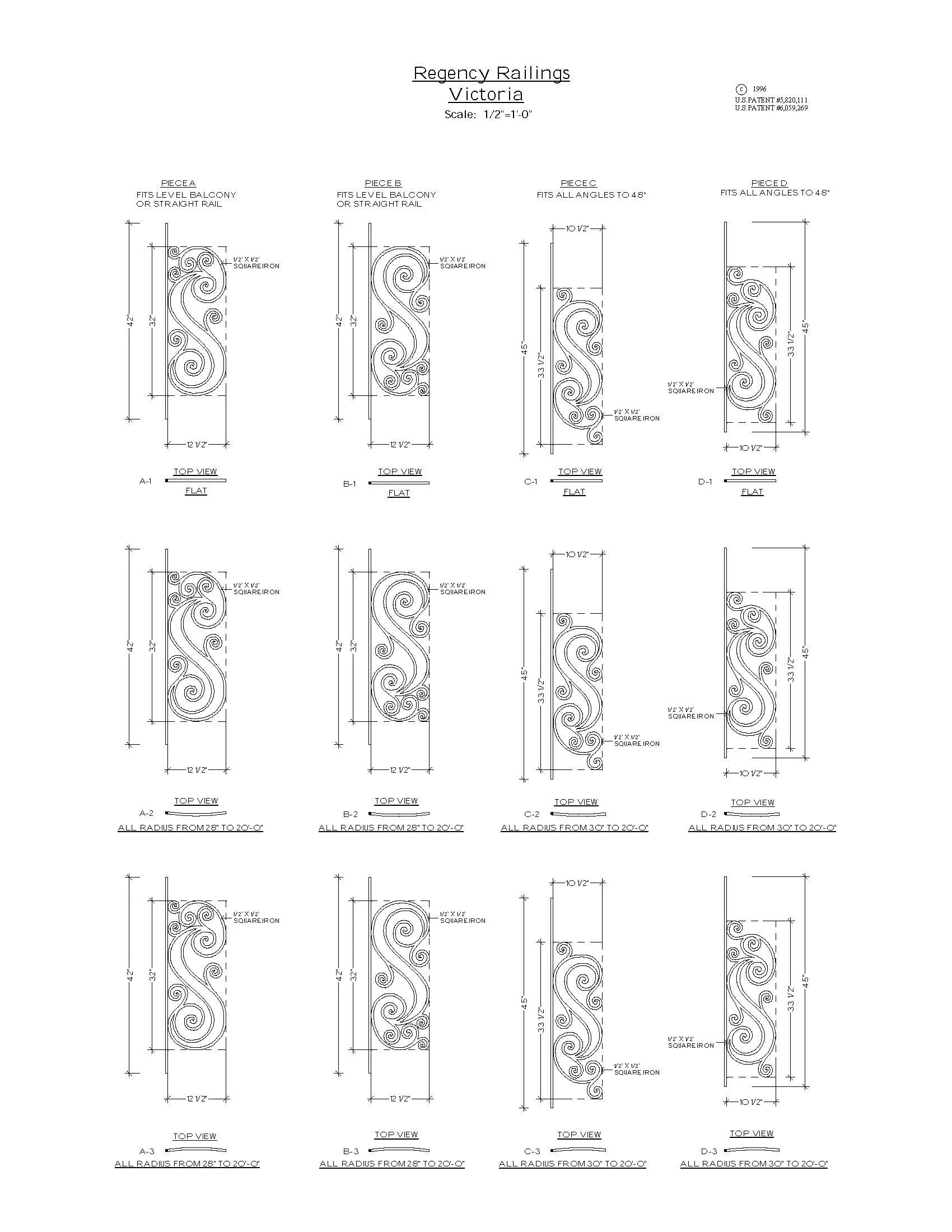 Victoria Series - B1 Straight Level Panel