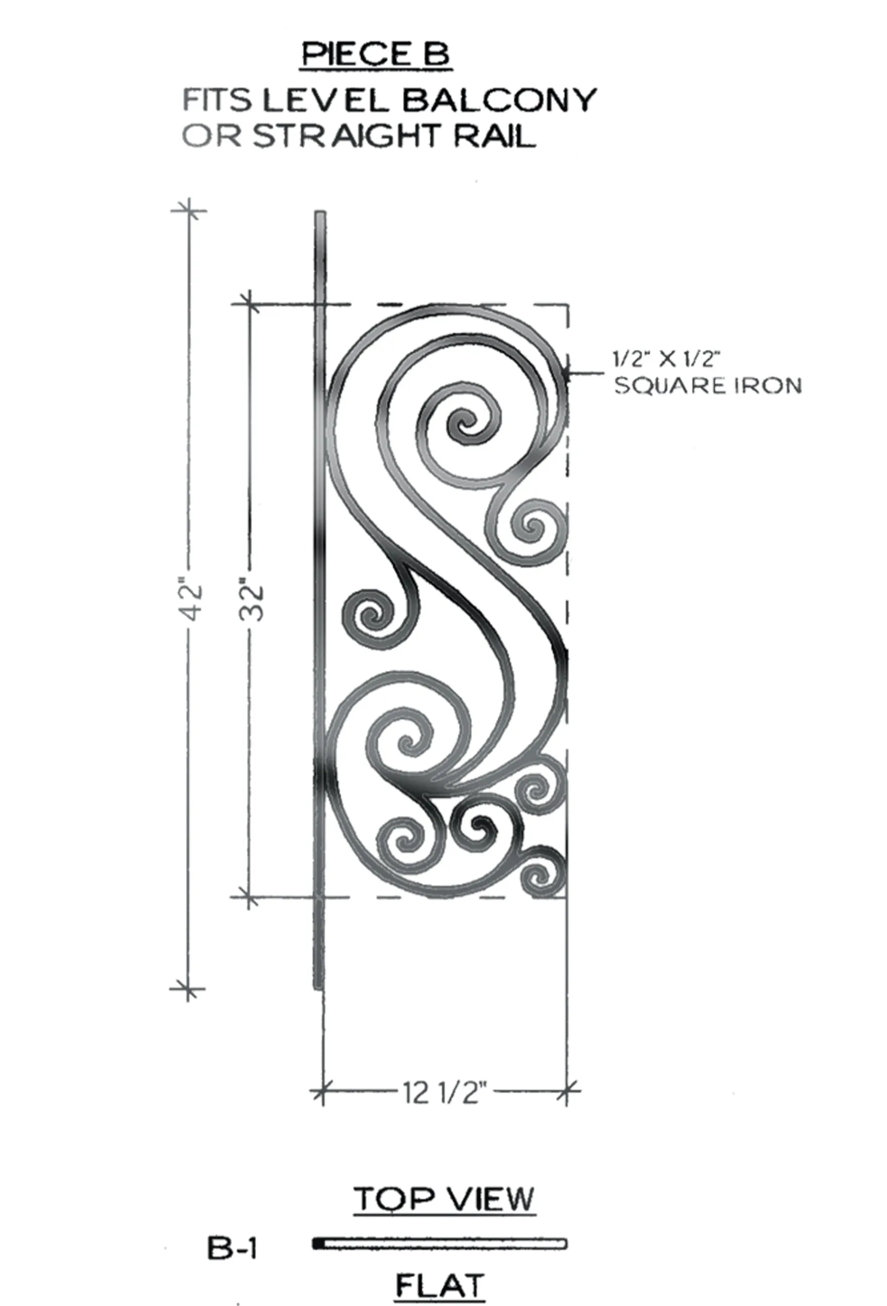 Victoria Series - B1 Straight Level Panel