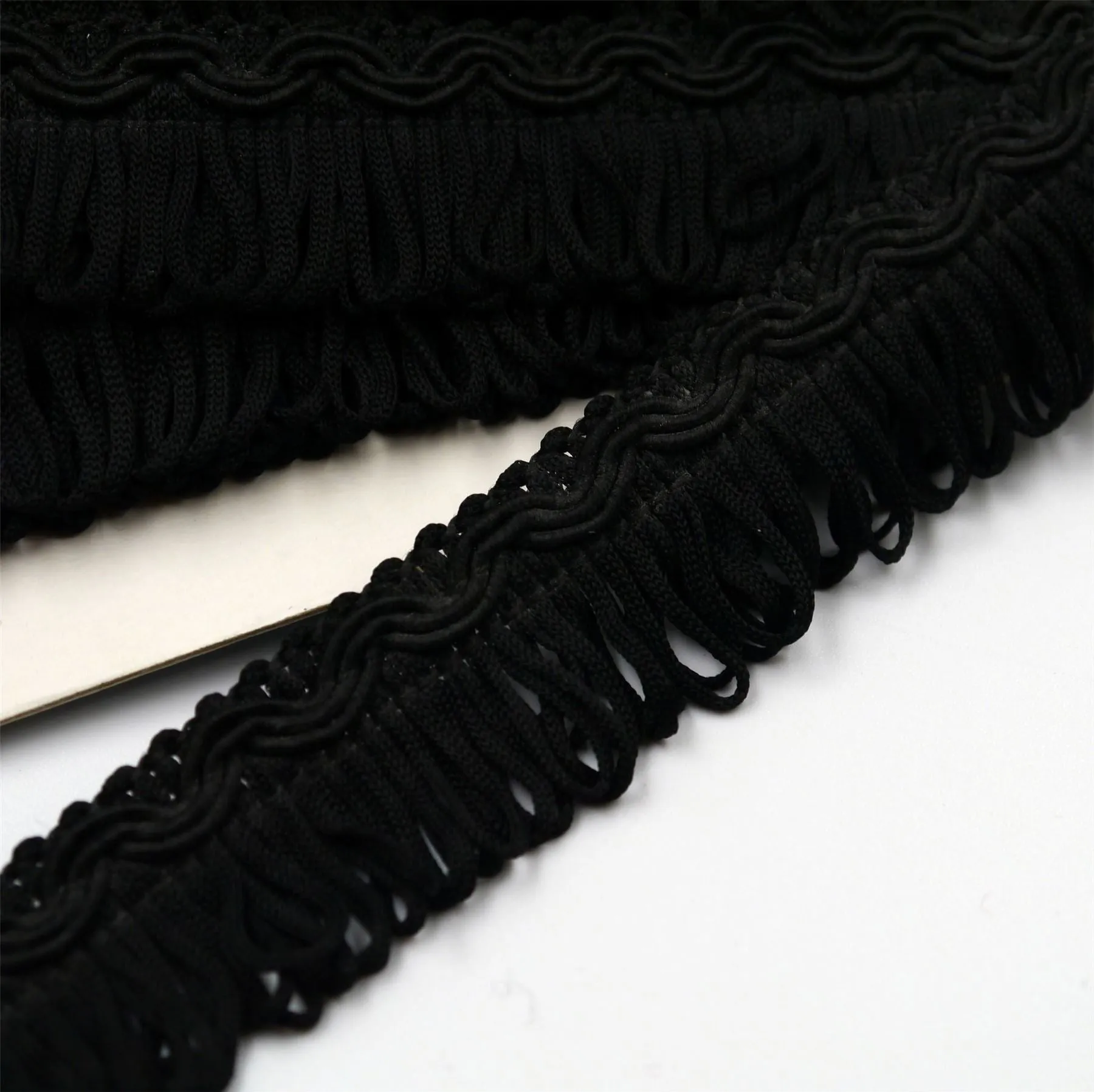 Vintage Gimp Braid With Looped Fringe 32mm 865