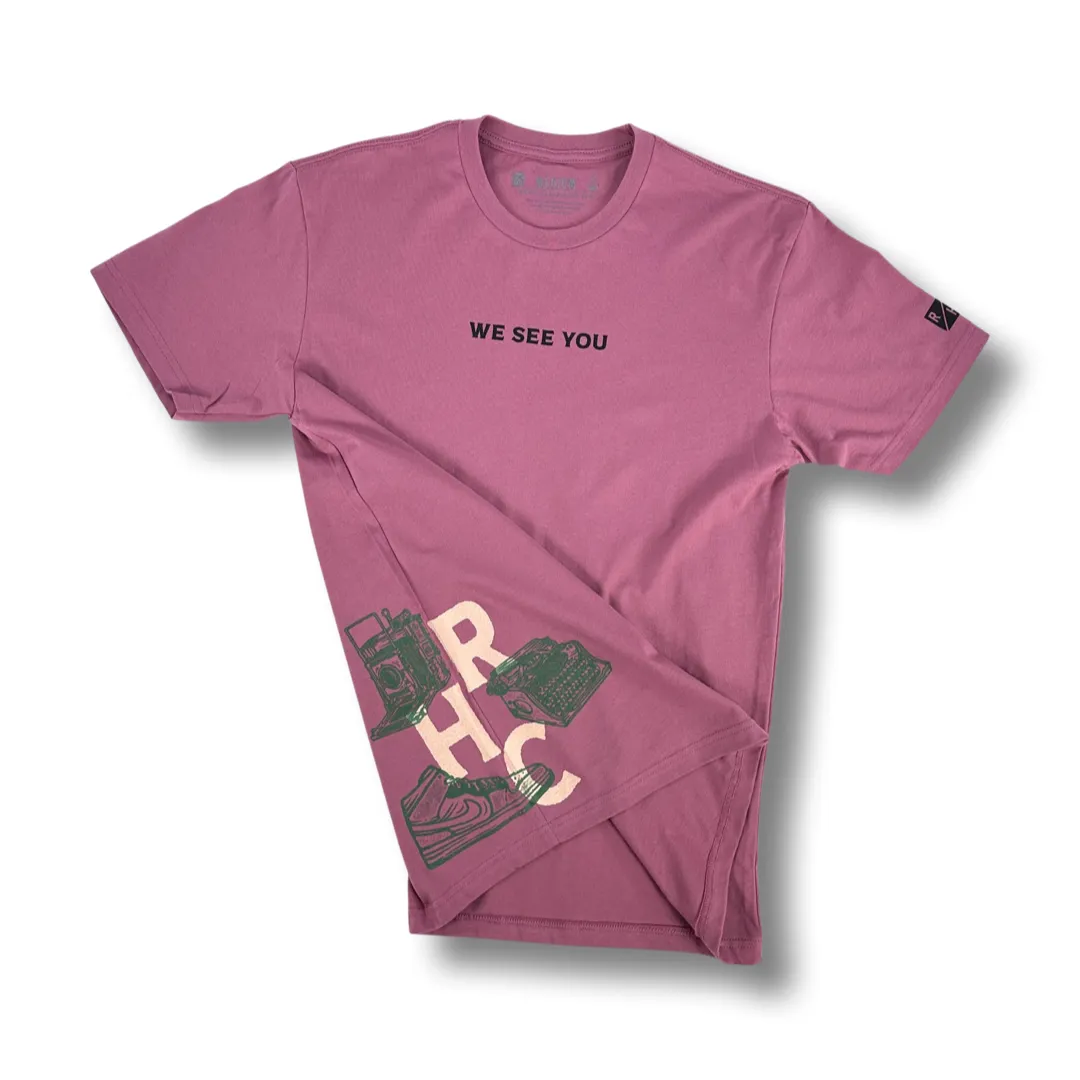 We See You T - Mauve