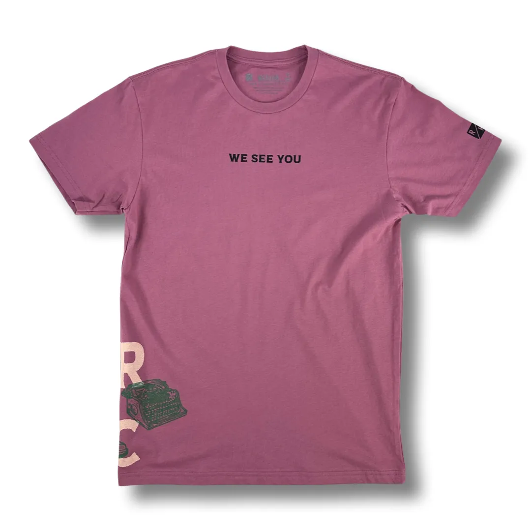 We See You T - Mauve