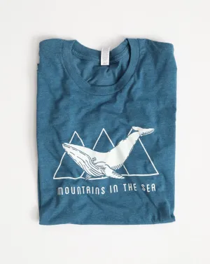 Whale tee (Teal)