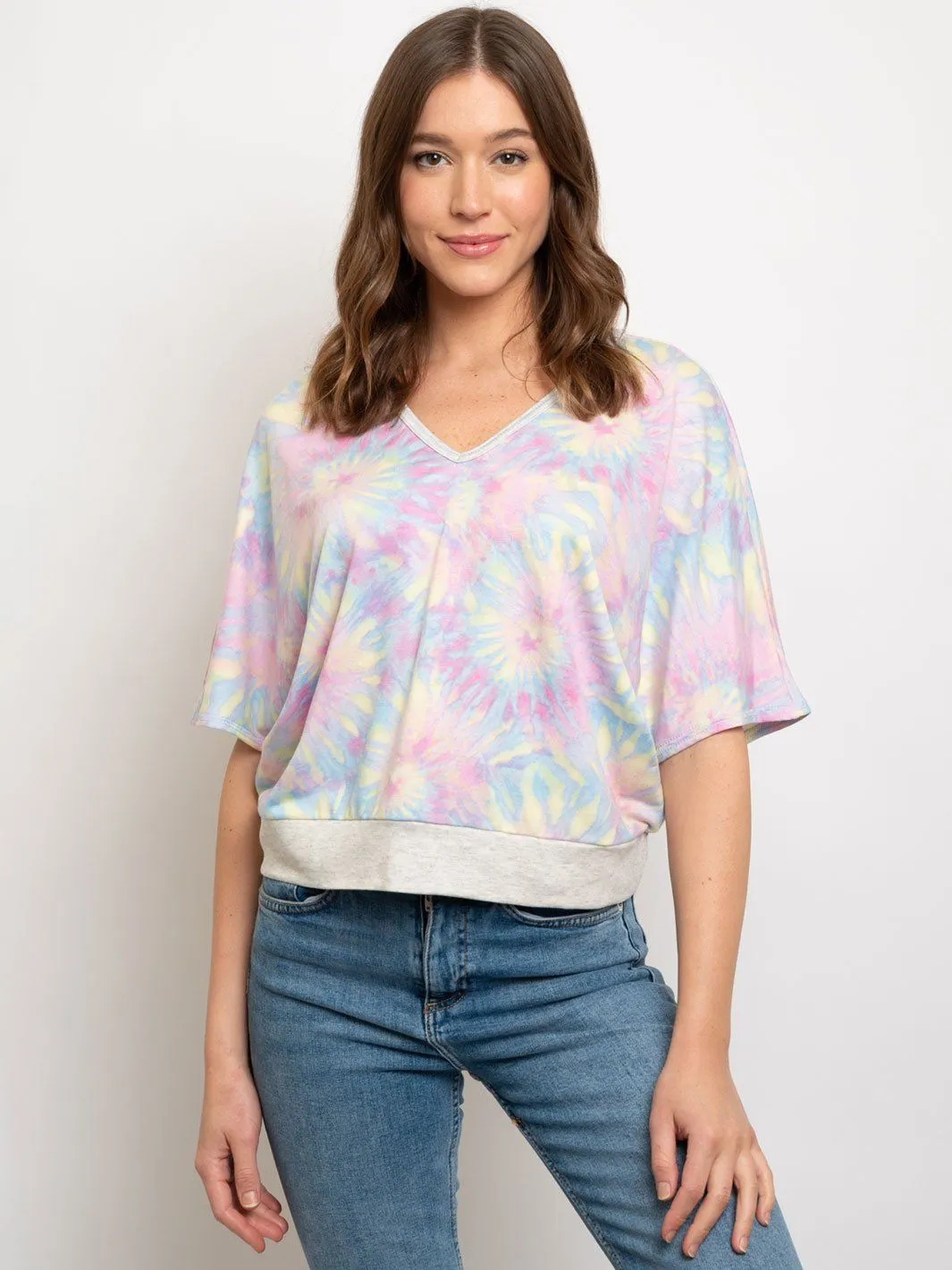 WOMEN'S TIE DYE TOP
