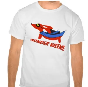 Wonder Weenie Superhero Shirts