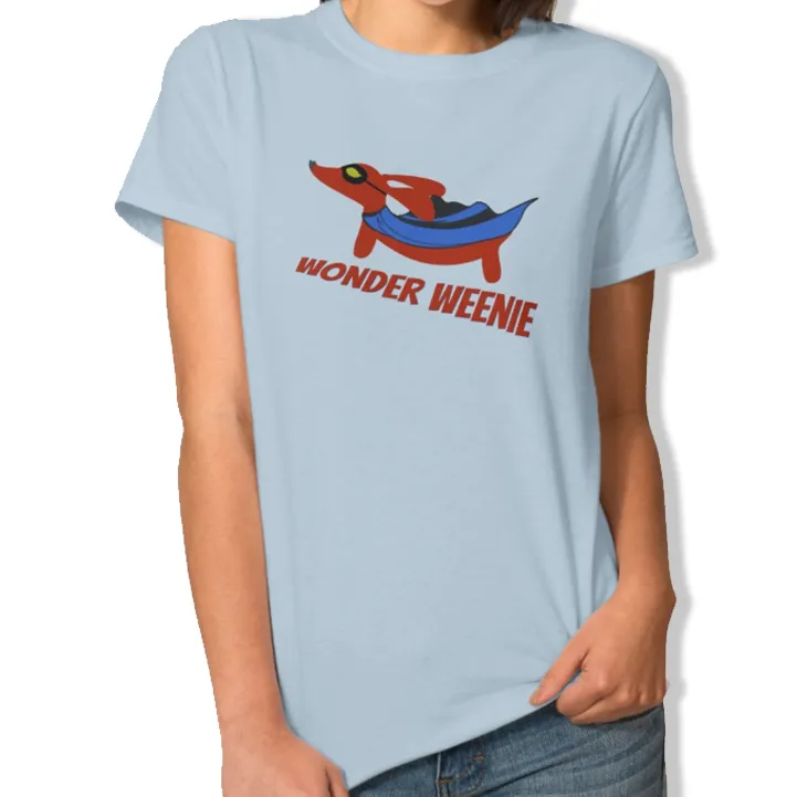 Wonder Weenie Superhero Shirts