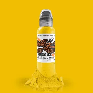 WORLD FAMOUS TATTOO INK – STRAIGHT YELLOW