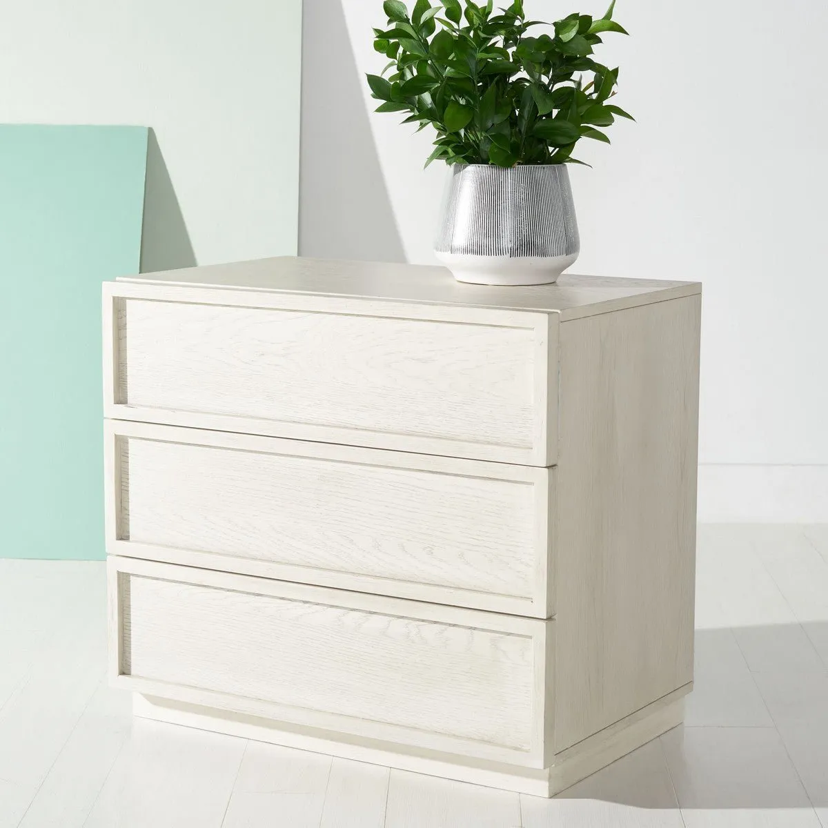 Zeus 3 Drawer Wood Chest- SFV2117B